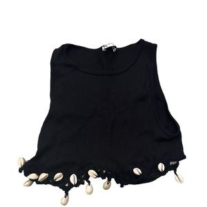 Zara Shell Croped Tank Top